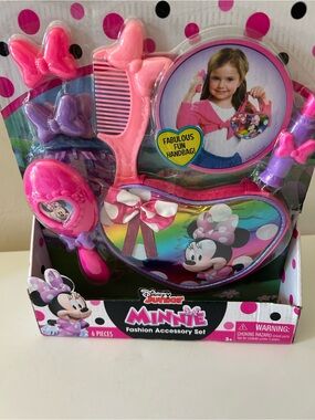 Disney Minnie Mouse Fashion Accessory Set Dress Up Pretend Play NEW